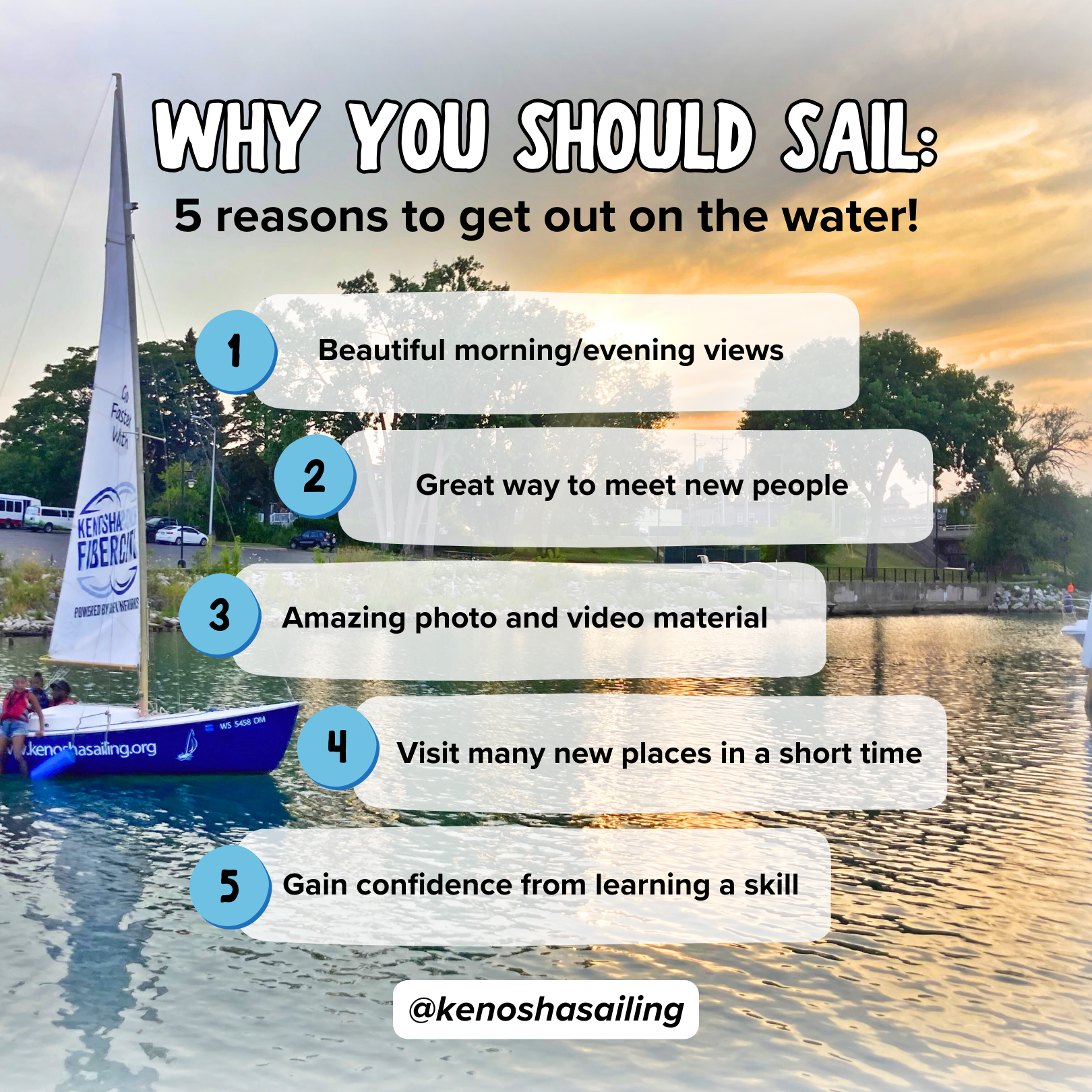 Why You Should Sail: 5 Reasons to Get Out on the Water!